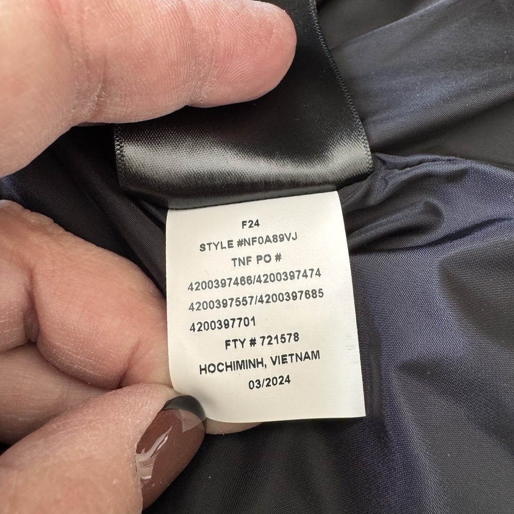 The North Face Hydrenalite Down Vest Womens XL Black 600‎ Fill Zipper - Picture 5 of 9